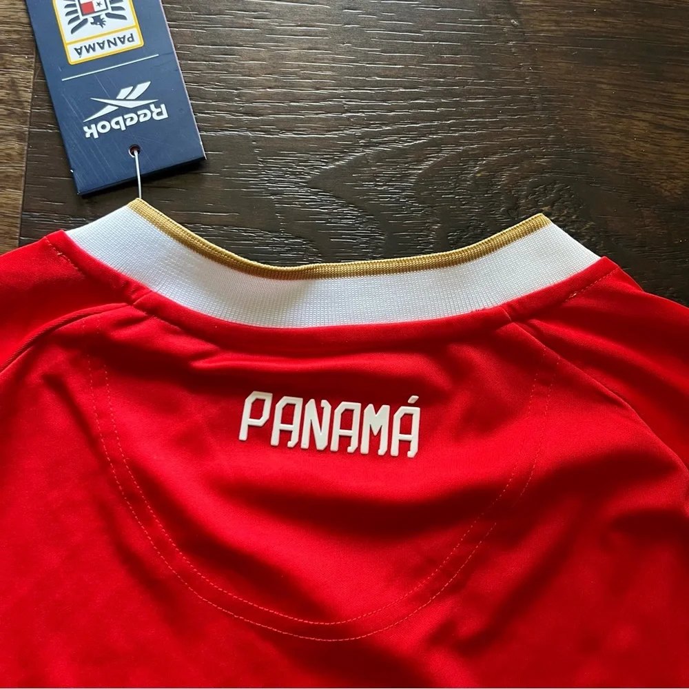 NWT Reebok Panama soccer futbol home 2024-25 jersey shirt size XL sports - Picture 7 of 7